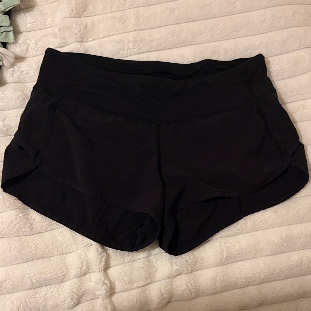 lululemon athletica Black Athletic Shorts